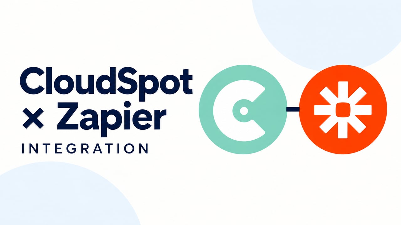 Video thumbnail for Cloud Spot | "Zapier Integration" Instructional
